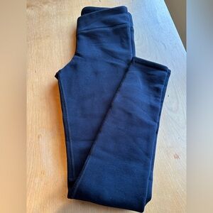 ATHLETA Girl Blue Polartec Tights